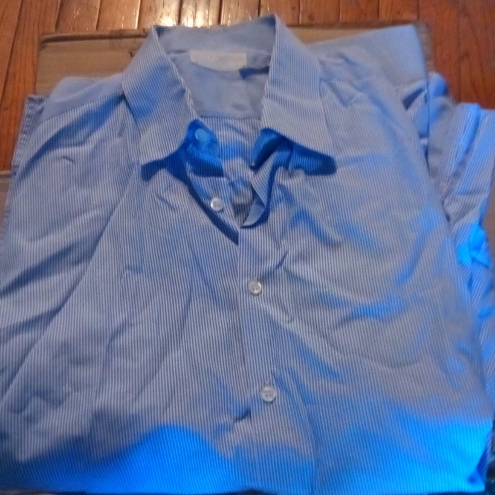 Blue striped Prada Button up Shirt